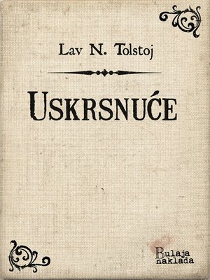 cover image of Uskrsnuće